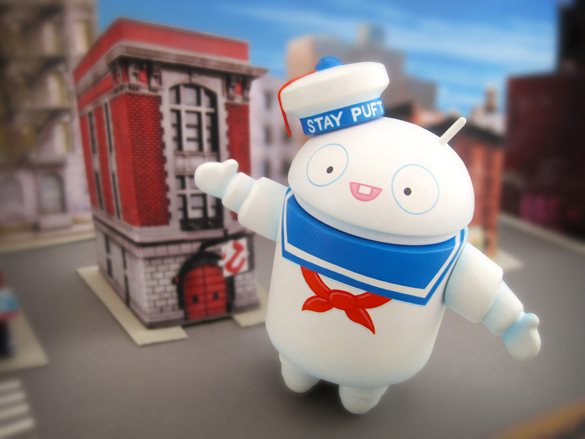 Dolly Oblong Custom vinyl toy toy Ghostbusters stay puft