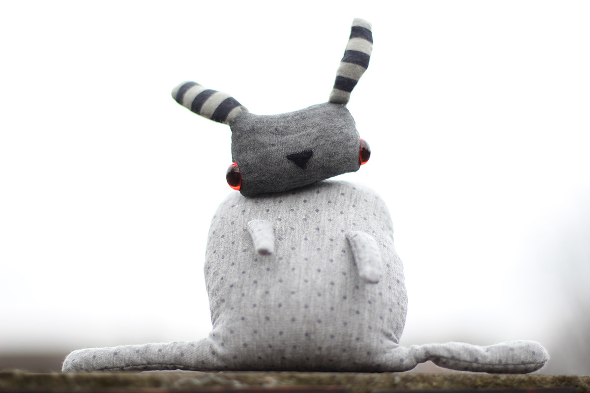toys cute plush Character rabbit craft handmade
