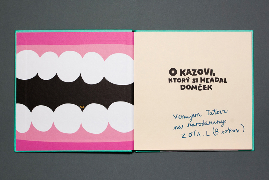 children book O Kazovi book design