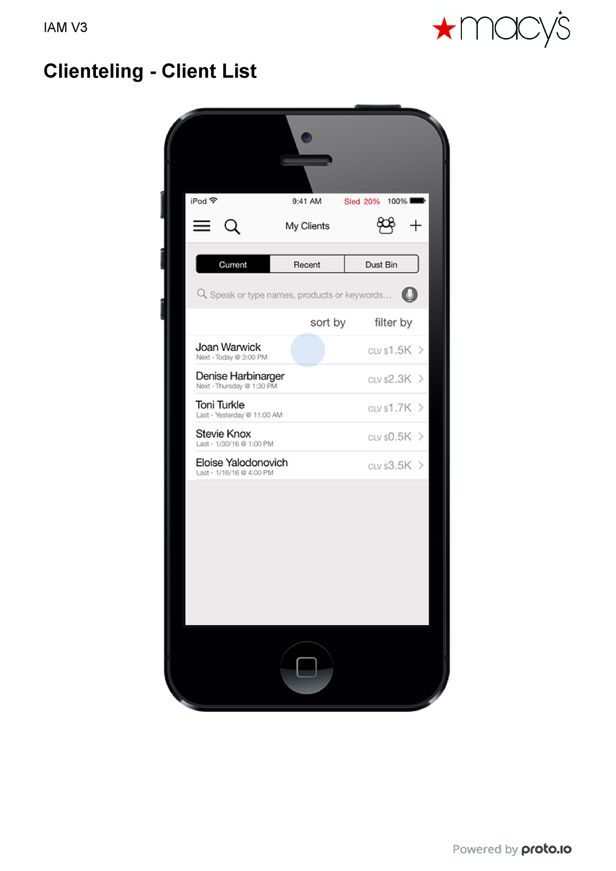 mobile ios Digital in-store