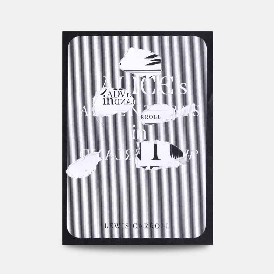 book cover design bookcover alice adventure wonderland