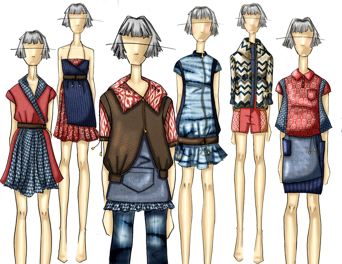 fashion design fashion illustration photoshop sketching computer rendering
