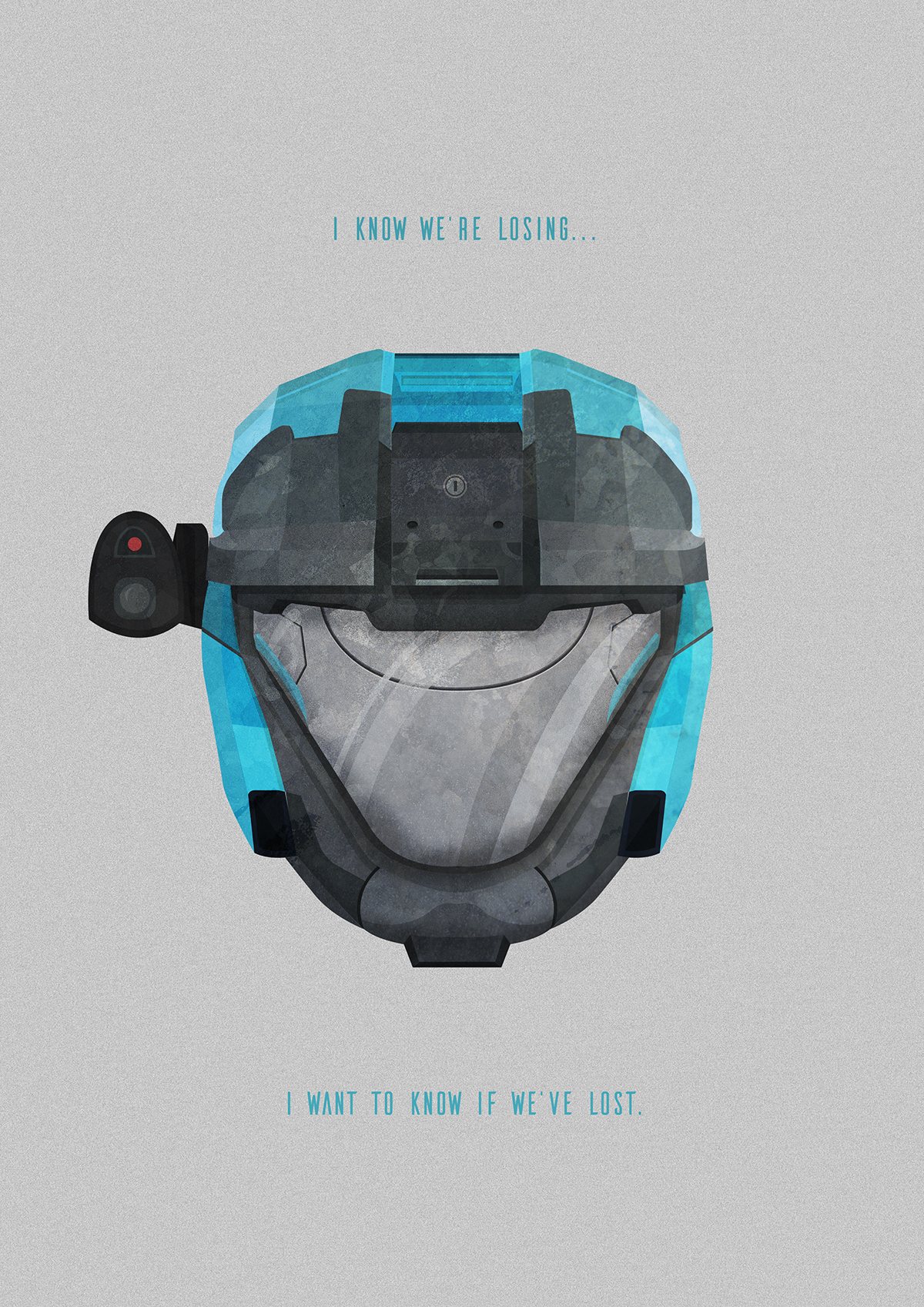 vectorise vector Halo Reach haloreach Helmet Illustrator minimalist minimal xbox