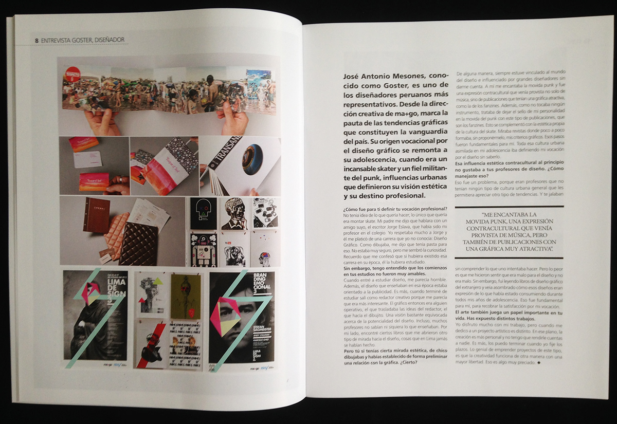 magazine Work  design editorial