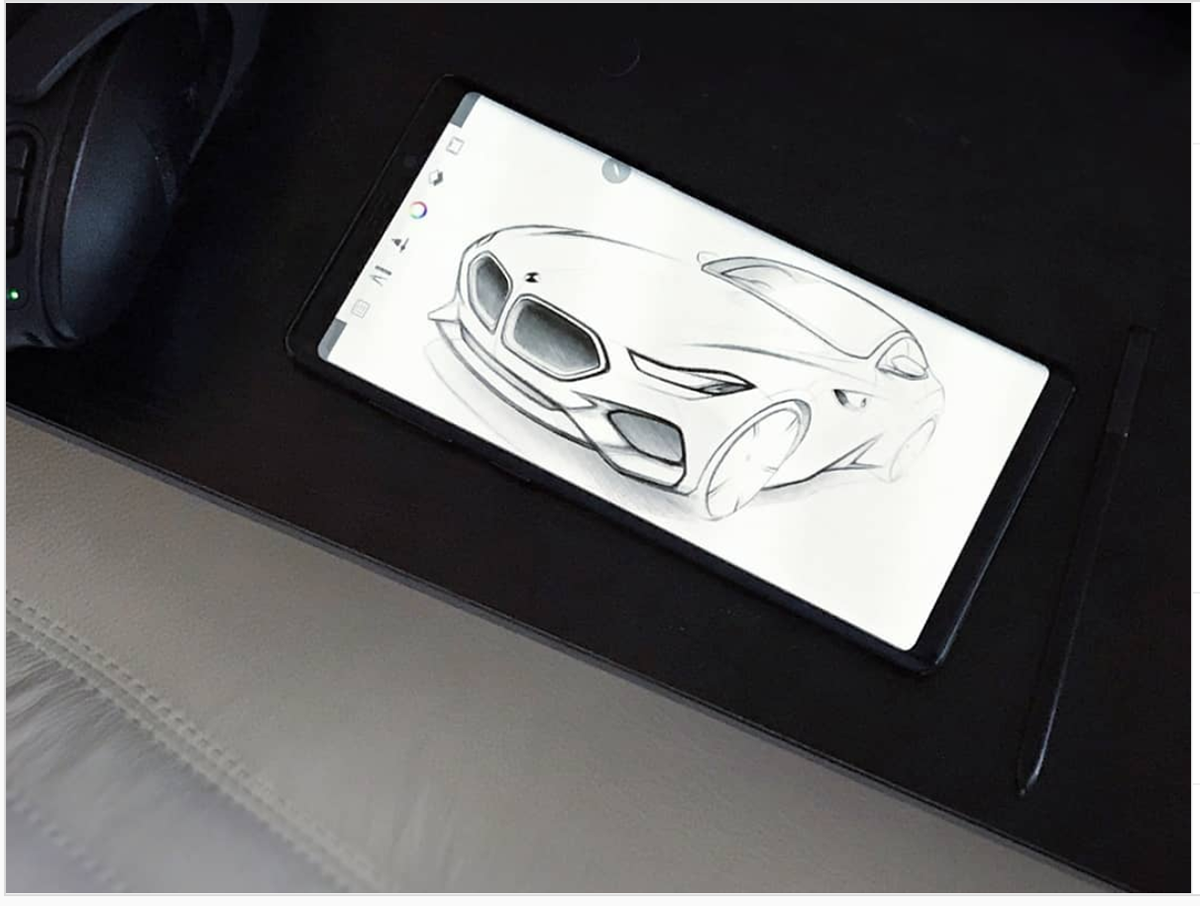 BMW design concept sketch Render sculpture car sport elegant