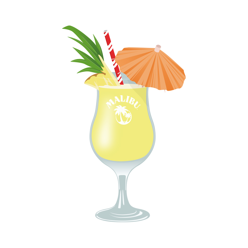 emoticons illustrations MALIBU Emoji malibu rum design app ILLUSTRATION  illustrate vector