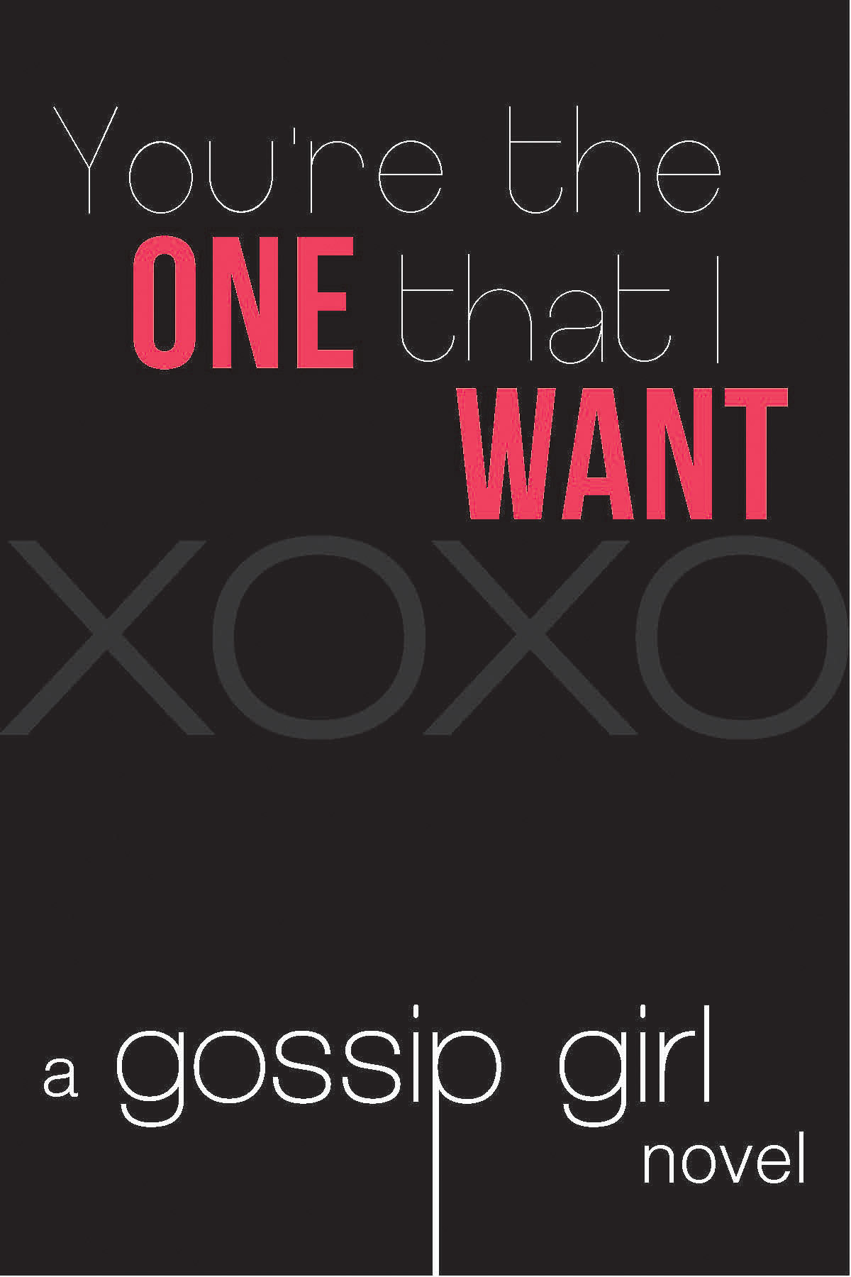 minimal book cover series gossip girl novel black classy type minimalistic read words