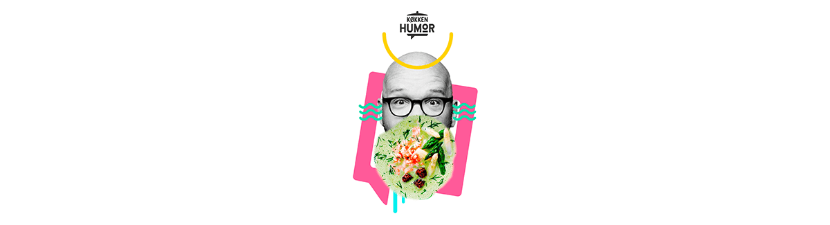 køkken humor comedy  comedians podcast app flyer commercial healthy food millennials