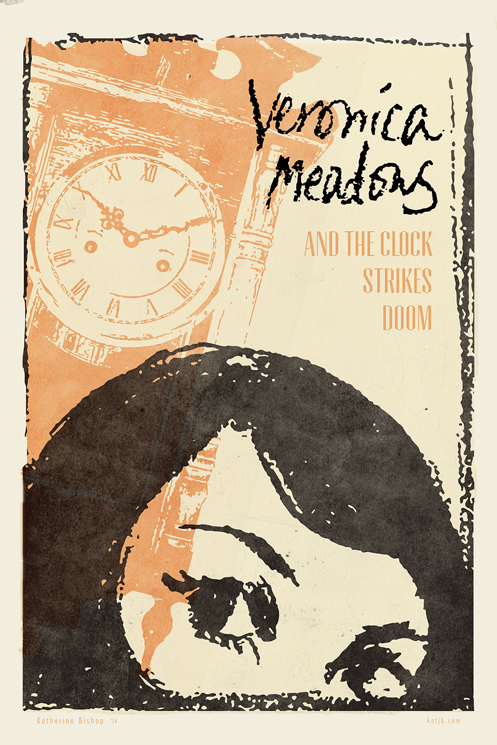 veronica meadows book cover detective book Mystery novel girl detective trinity rep