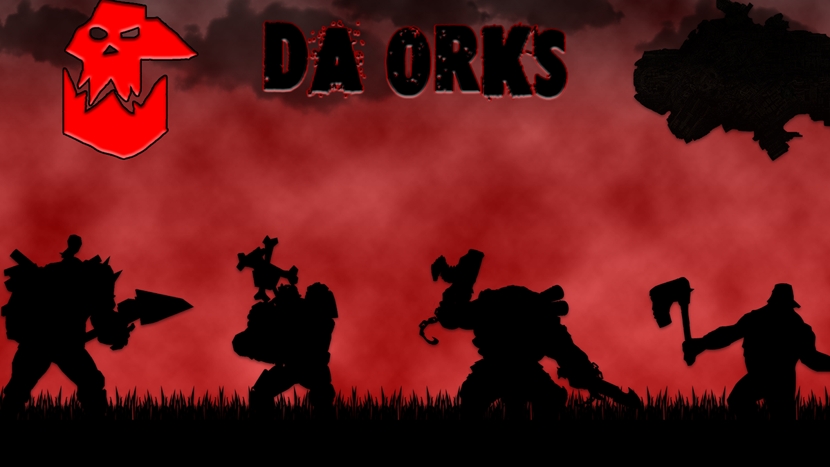 orks Warhammer warhammer 40k wallpaper