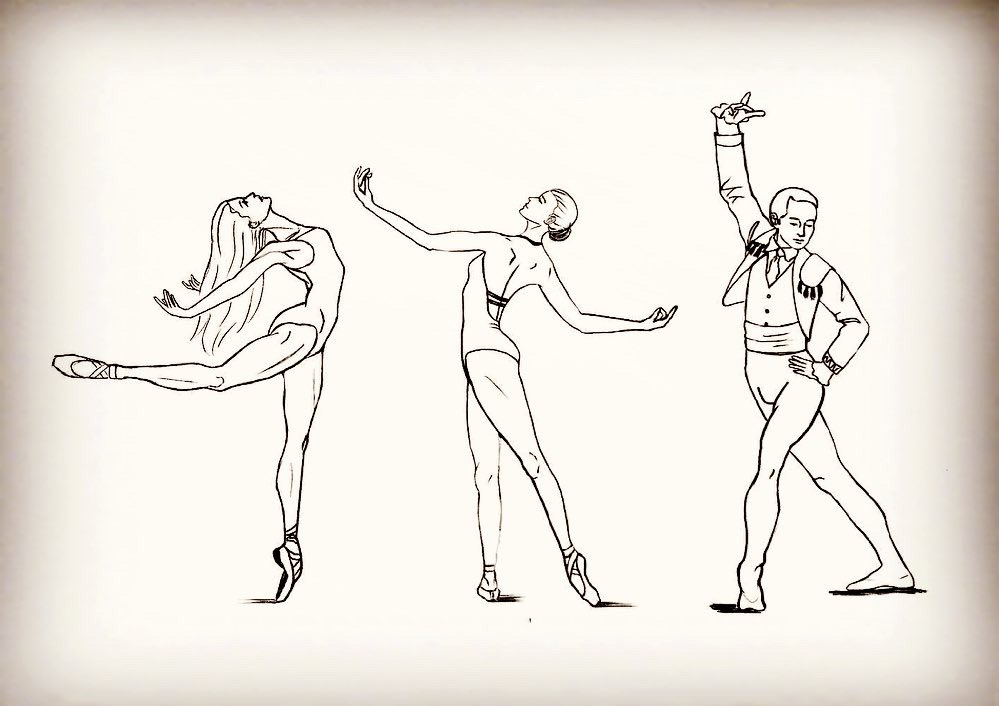 ballet ILLUSTRATION  illustration for kids