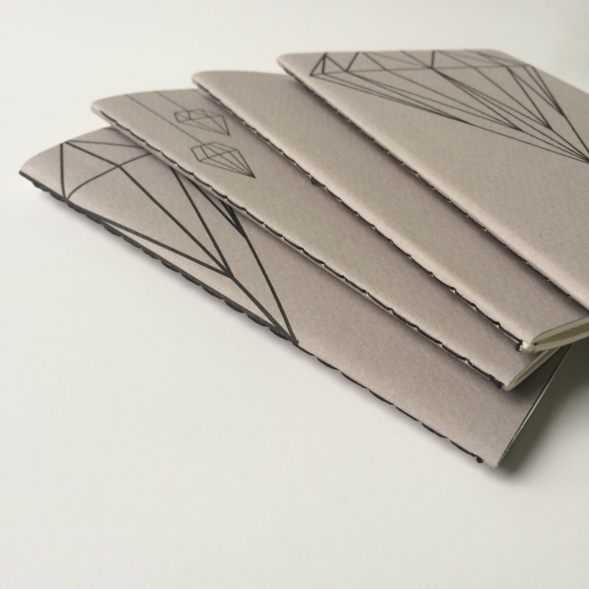 notebook design diamond  craft pattern graphic print handmade DIY paper