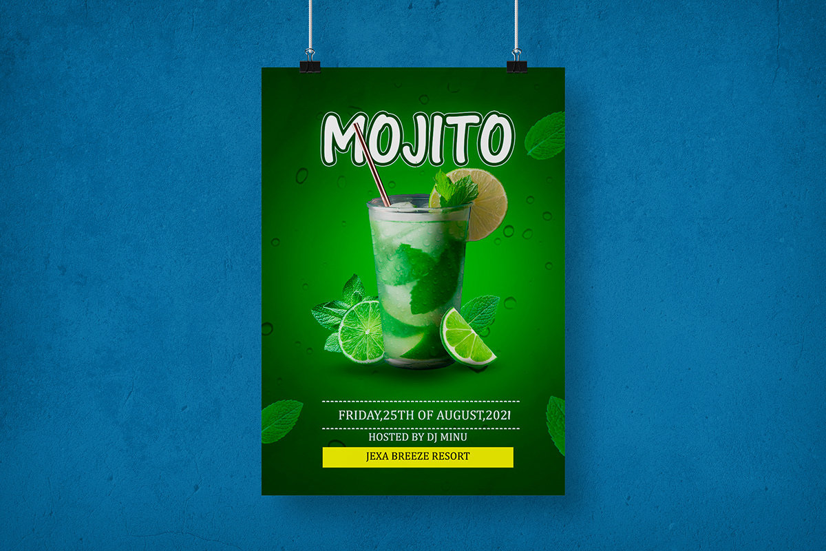 beach drink mojito mojito party mojitos party party poster poster posterdesign summer