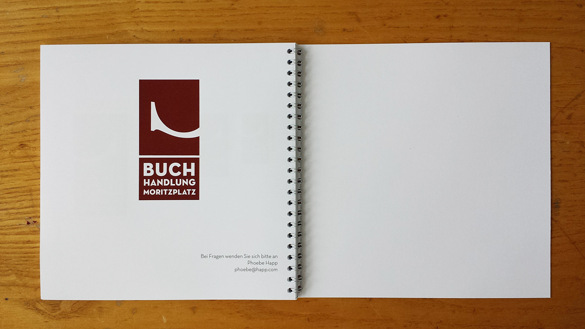 Corporate Design Manual Corporate Design cd buchhandlung moritzplatz berlin
