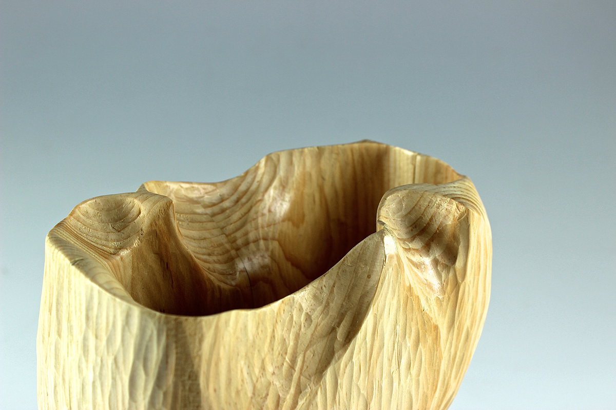 carving woodworking vessel pine