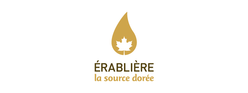 logo etiquette Logotype érable maple