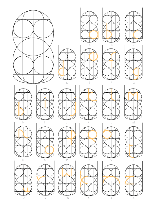 quirk type face Original type grid graid typeface Typeface