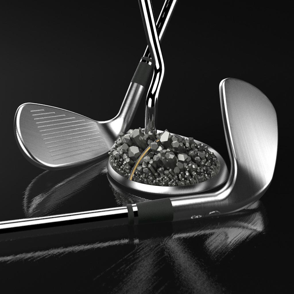 golf 3d printed 高尔夫球 ゴルフ جولف гольф 골프 3DArtist Golfclub 3DDesign