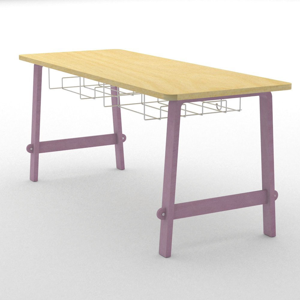 table children desk plywood colour