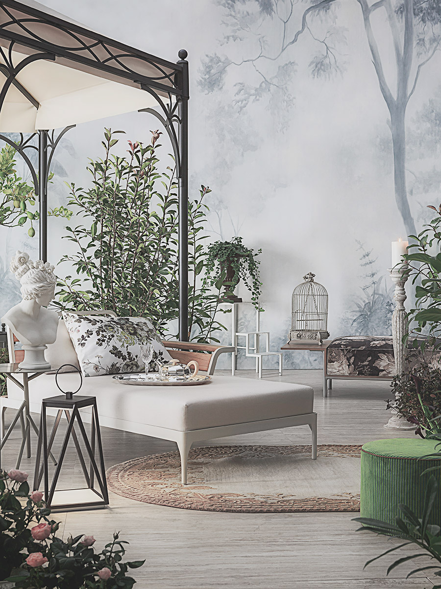 Adobe Portfolio Pennati Lux jarden garden Classic foggy soft tarsia editorial marieclaire maison