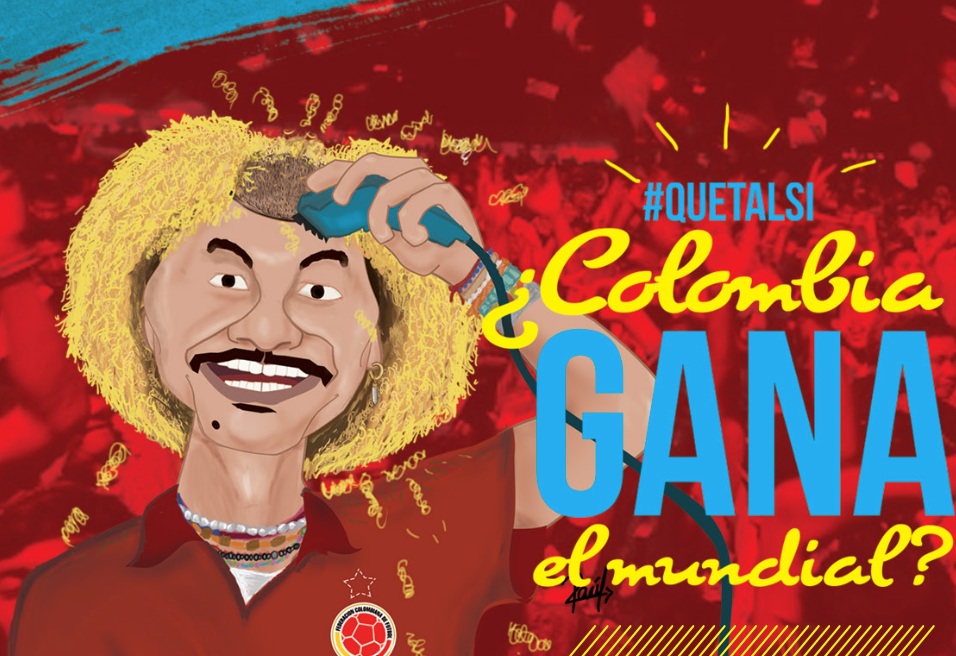 pibe valderrama Seleccion Colombia mundial editorial Futbol soccer james rodriguez cortado pelo que tal si colombia Cali revista el clavo