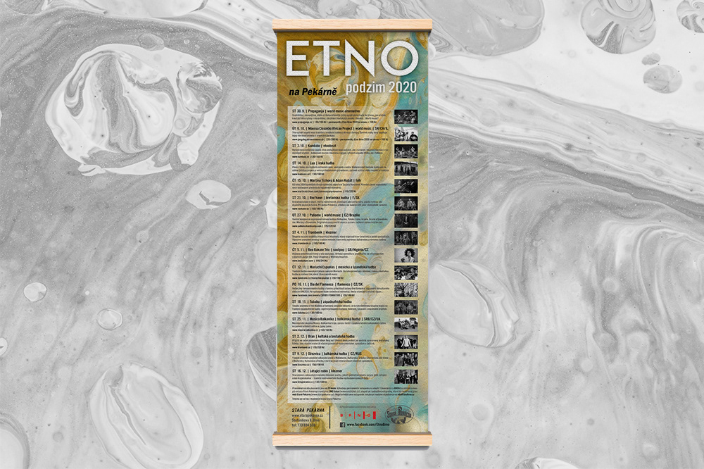 design etno flyer poster
