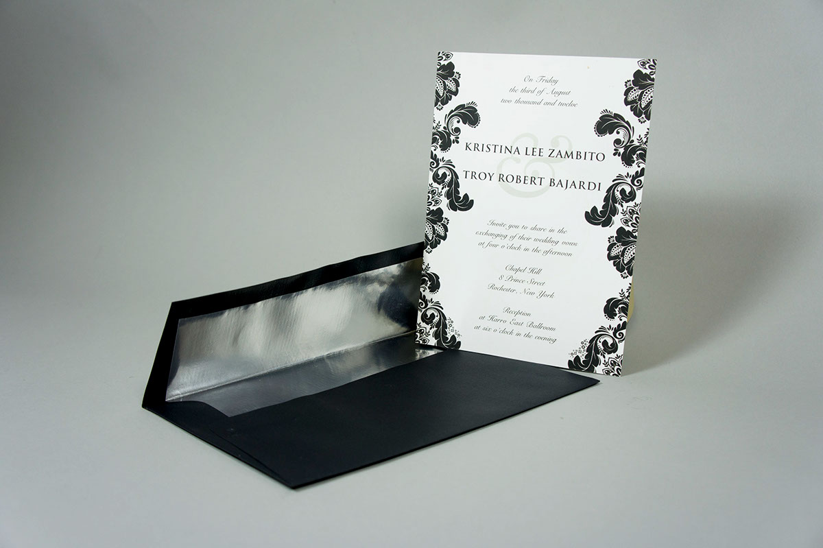 Adobe Portfolio Invitation wedding invite save the date print