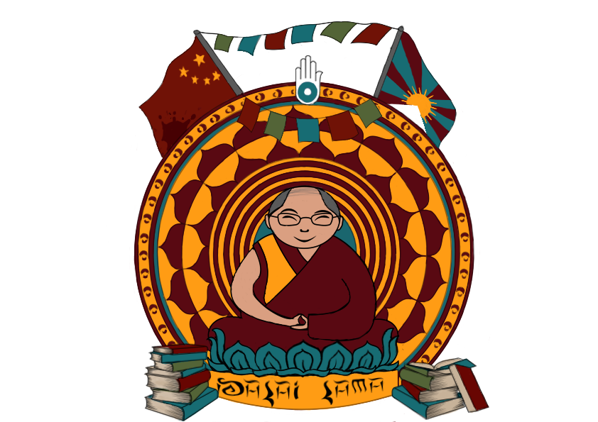 medallion Dalai Lama