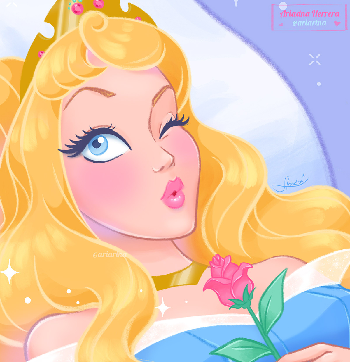 disney Fan Art Disney Princess female fairytale Princess pastel pastel aesthetic animation movies Disney fan art
