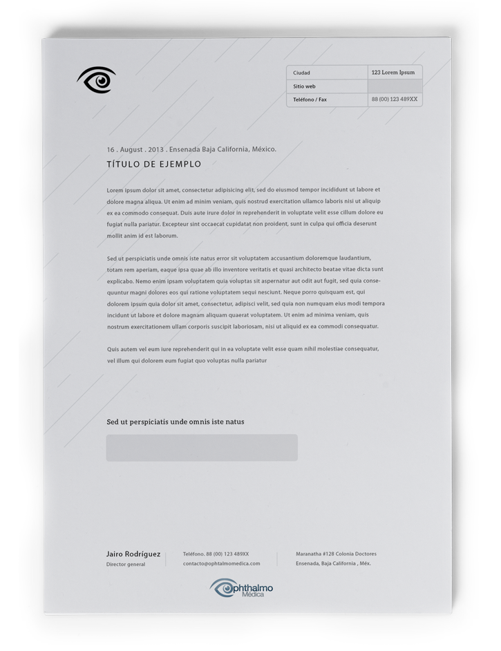 diseño Logotipo identidad imagen corporativa aplicaciones Tarjetas presentación visita hojas membretadas sobres Portada brochure