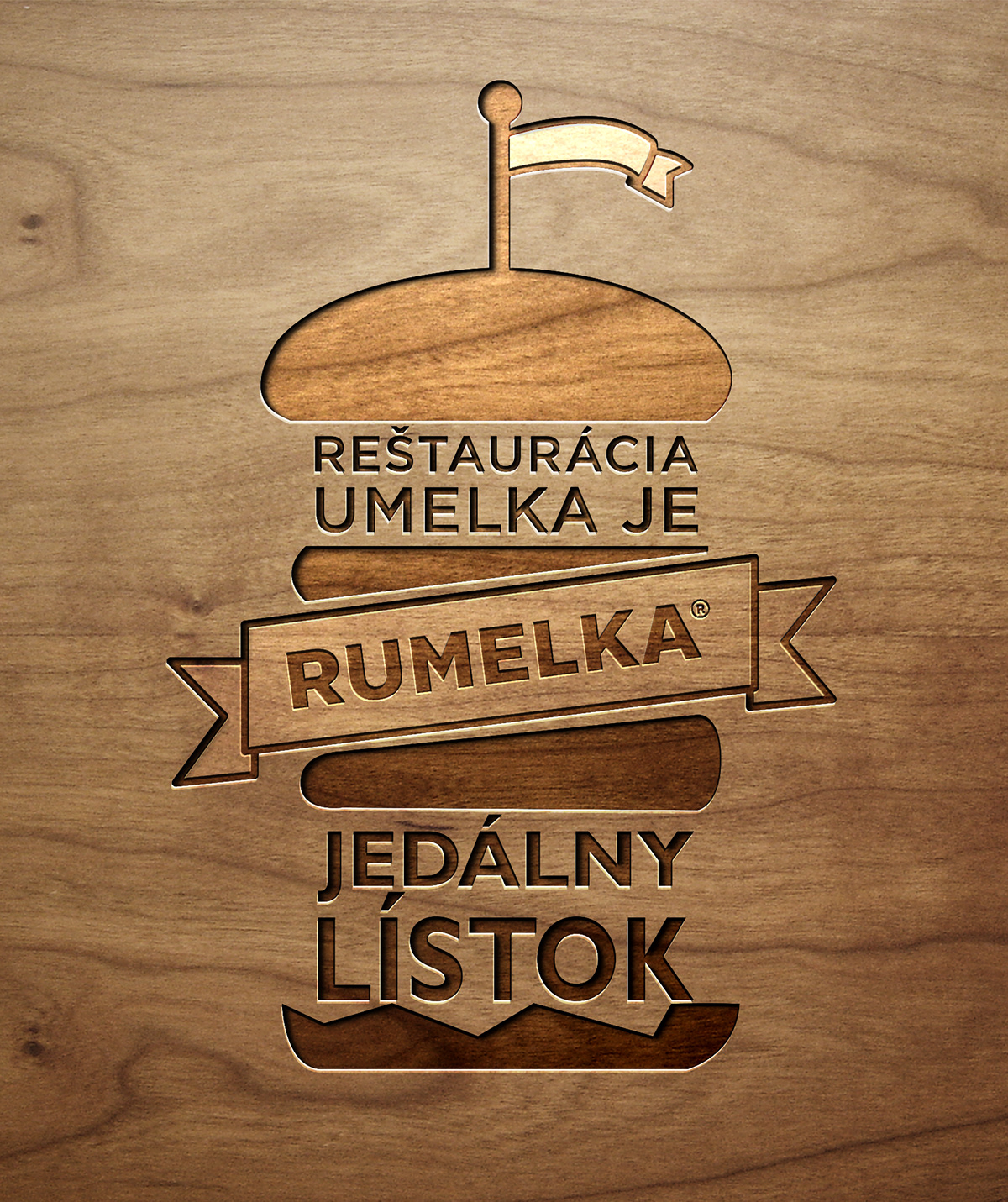 restaurant bar beer burger rumelka menu logo