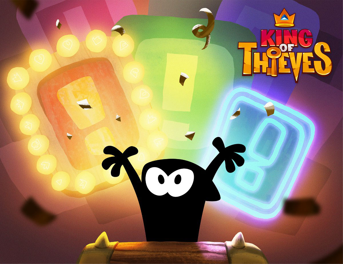 Game Art mobile game art promotion art king of thieves zeptolab cut the rope