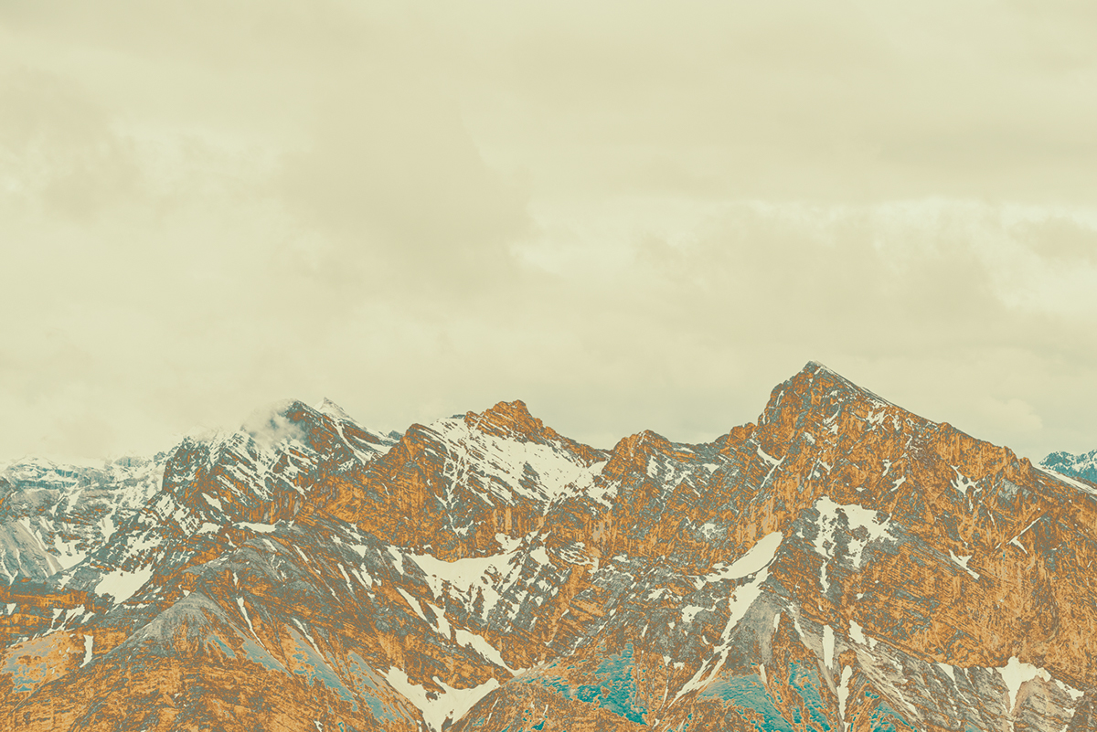 mountains gold Digital Art  Landscape austria Karwendel SKY fine art