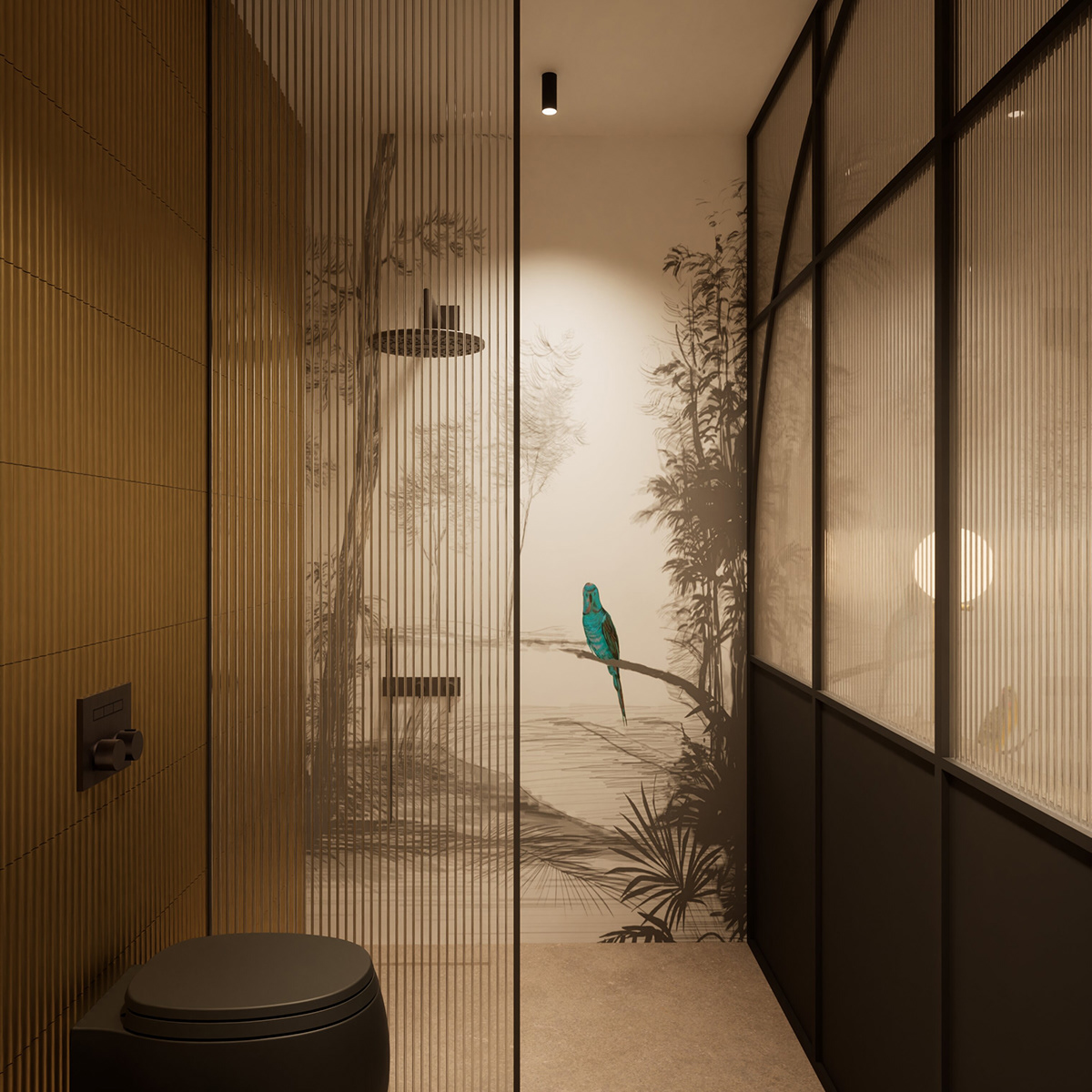 Outdoor indoor interior design  architecture Render 3D archviz visualization modern exterior
