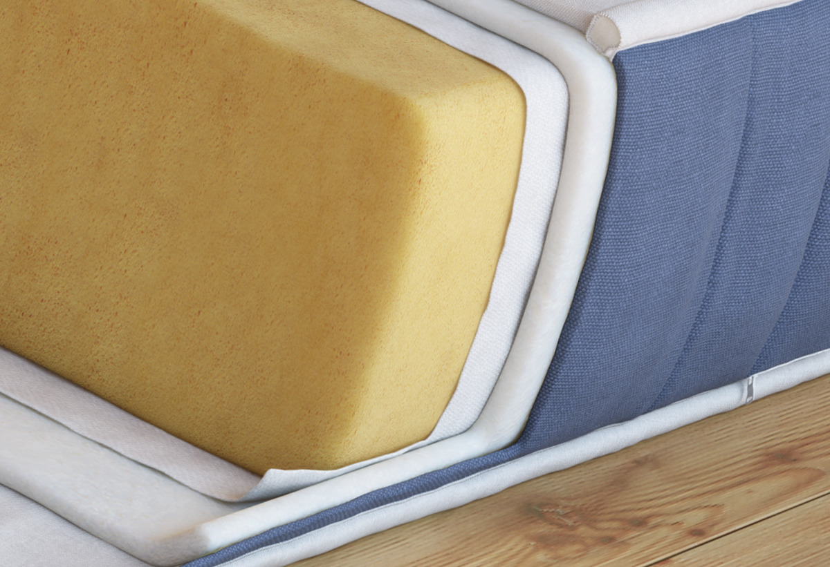 3D modeling 3dsmax Pan vray mattress