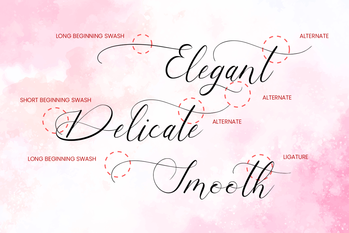 Calligraphy   elegant feminine font Invitation luxury married modern Script wedding