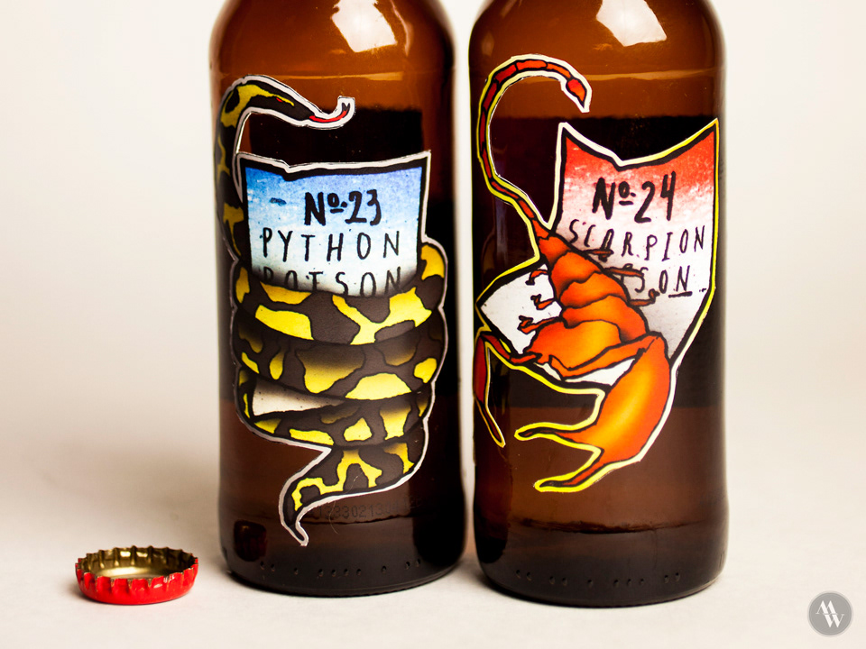 beer label label design design