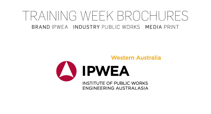 IPWEA western australia Public Works brochures registration form Sponsorship Package booklets Education courses institute perth Road Works pavement kangaroo training