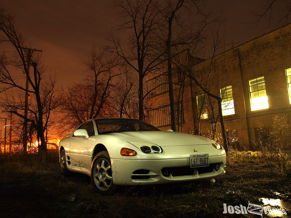 Cars automotive   3000gt Mitsubishi Ford Focus eclipse long exposure led