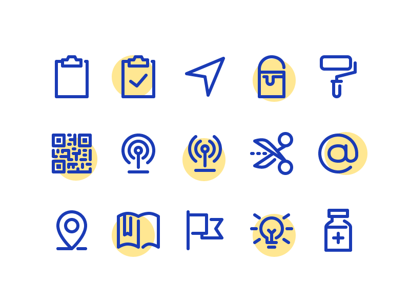 icons minimal design line
