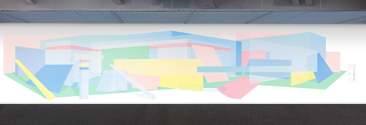 dolby Dolby Labs Mural Interior Perspective pastel