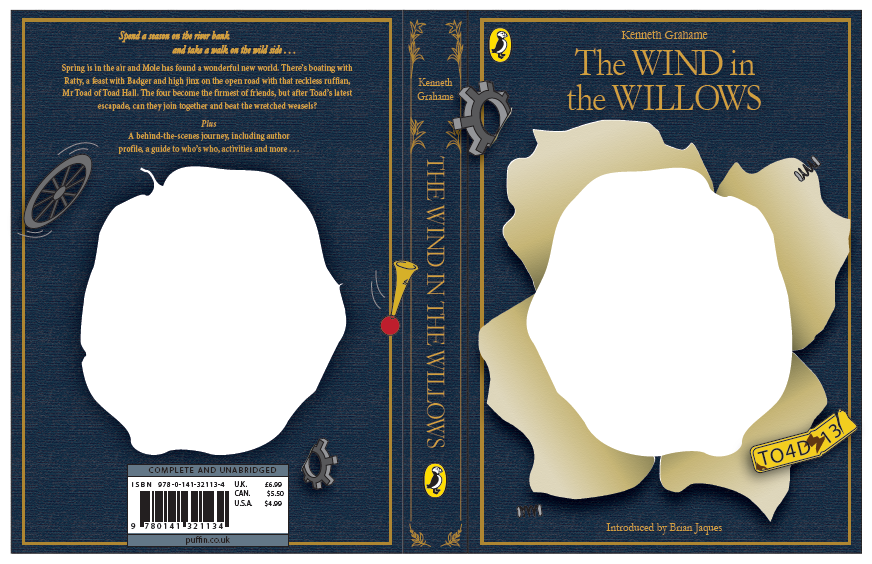 penguin book covers Penguin award 2013 penguin wind in willows toad Book Cover Design
