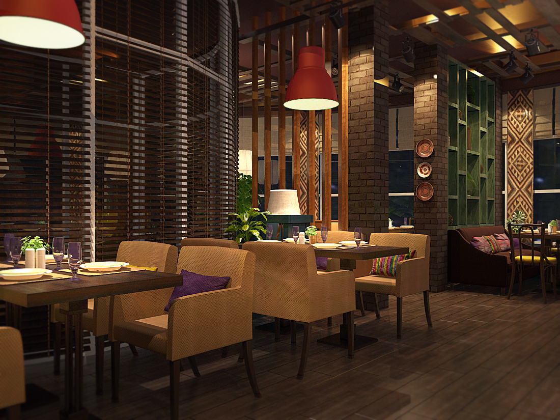 design interior cafe bar restaurant night club lounge Lobby hotel karaoke