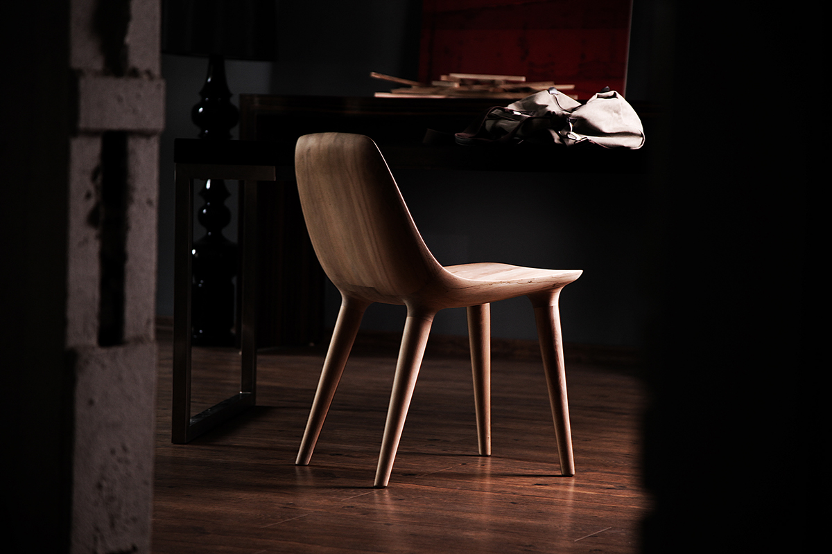 chair wood chair Ali Alavi modern chair furniture