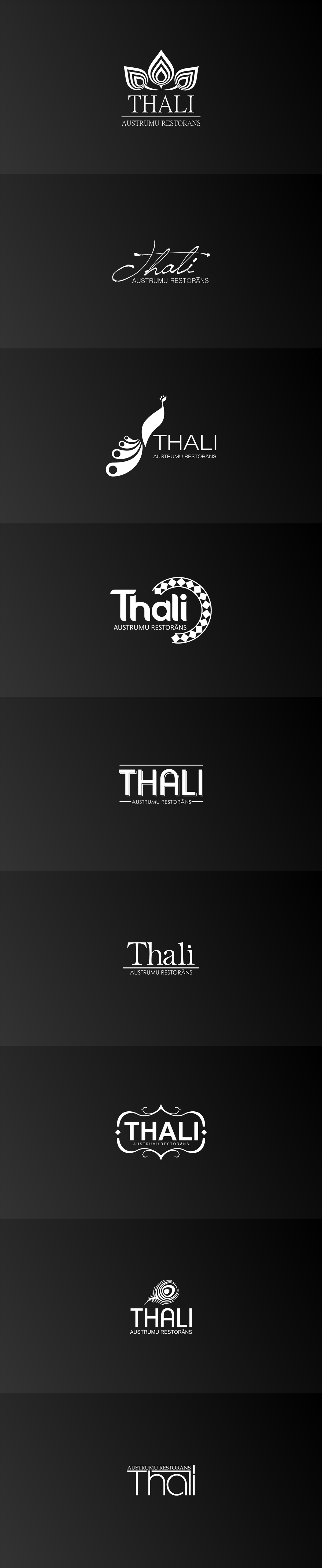 logo re-branding restaurant thali step