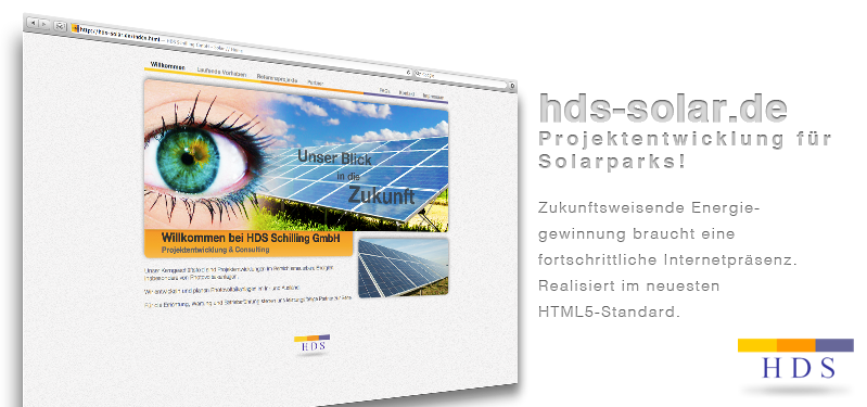 solar Website HDS Dynamic content html5 cms Content Management System
