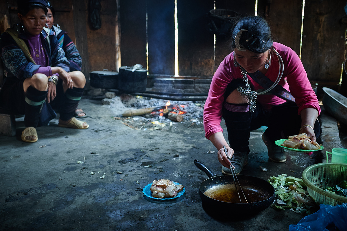 janyon vietnam minority tribes cooking food photography