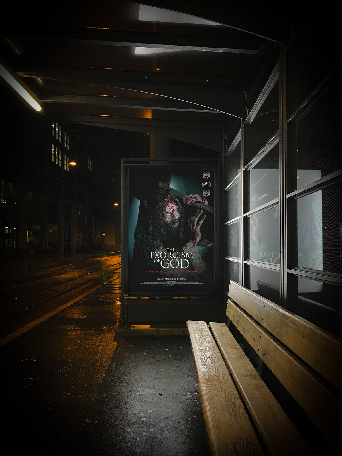 artwork design horror movie movie poster movieposter poster retouch suspence Terror