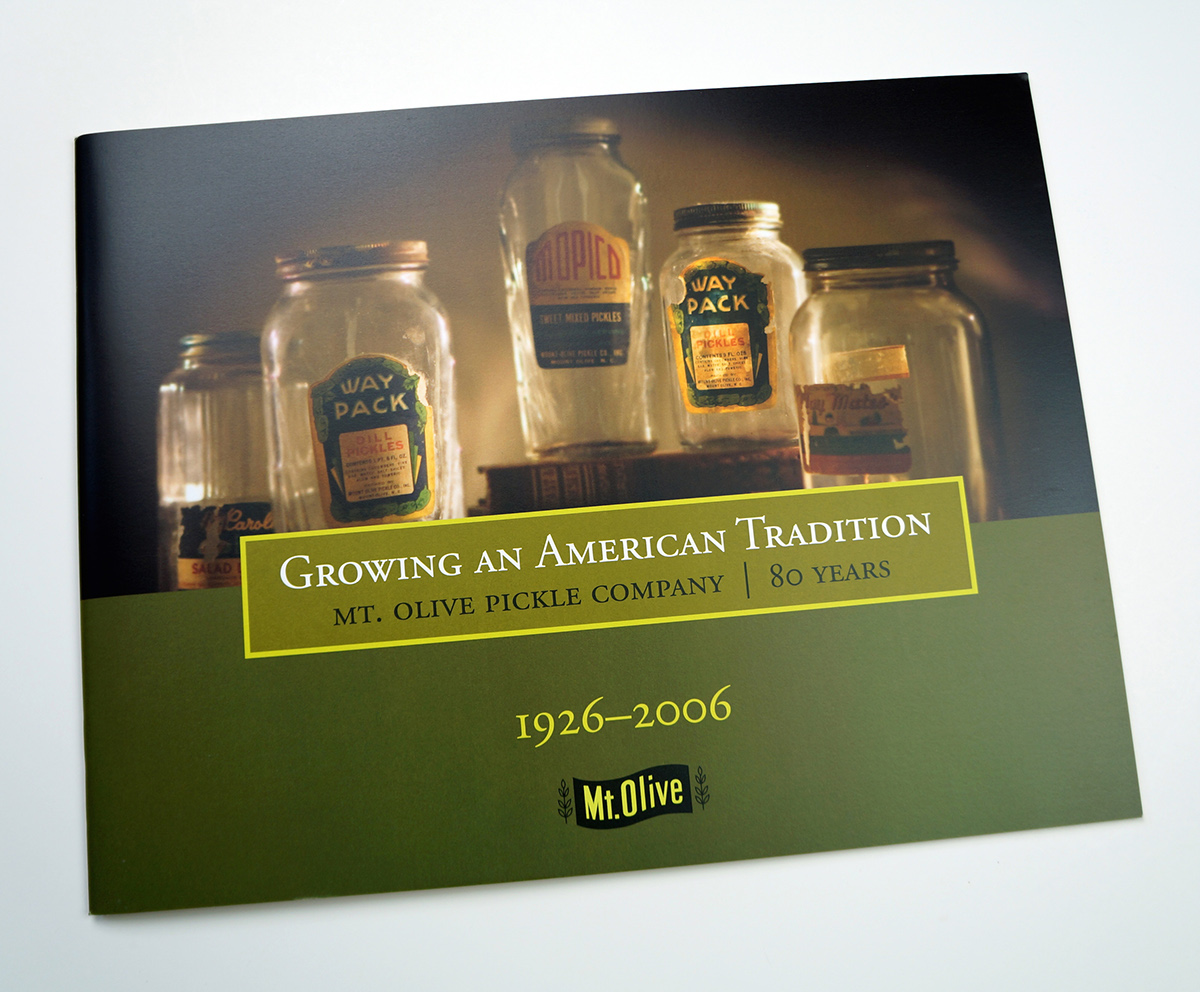 mt. olive pickle print brochure