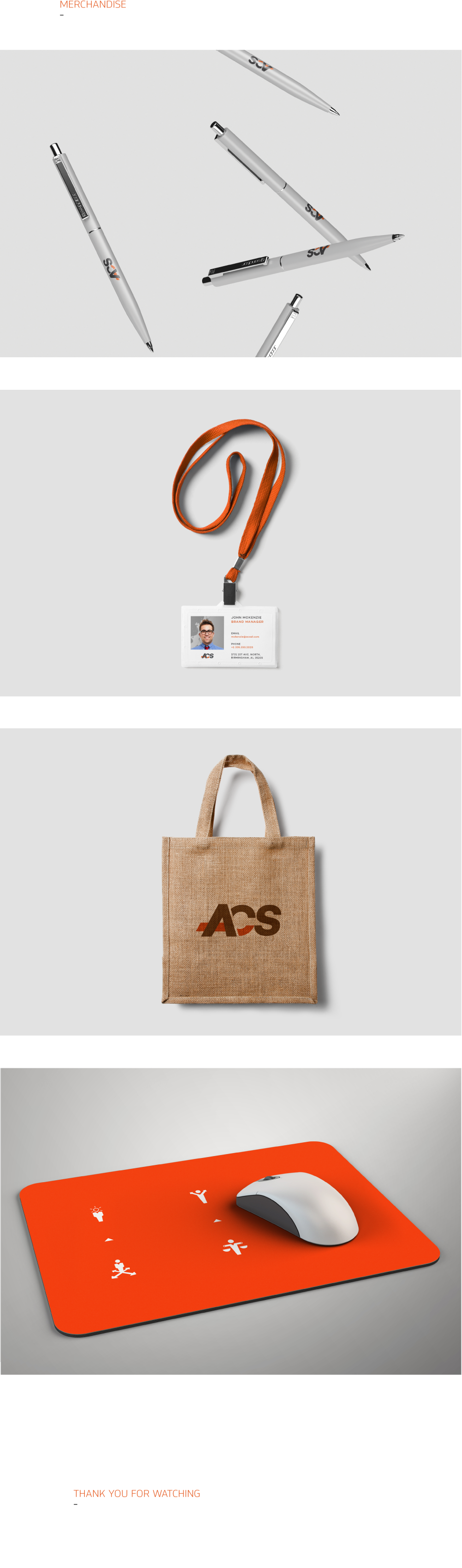 ACS Advance Central Services digital Minimalism design Layout Logotype redesign Identiy bag mousepad Branding Identity